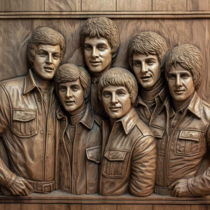 Famous (Bay City Rollers 1, 3DFMS_6688) 3D models for cnc